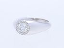 Ring 1,20 ct. Diamond, Diamonds 585 White gold 14 kt. IGI certificate New. Product Description: Image - 4