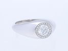 Ring 1,20 ct. Diamond, Diamonds 585 White gold 14 kt. IGI certificate New. Product Description: Image - 5