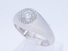 Ring 1,20 ct. Diamond, Diamonds 585 White gold 14 kt. IGI certificate New. Product Description: Image - 10