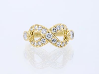 René Kern Ring 0,80 ct. Diamonds 750 Yellow gold 18 kt. Product Description: 
Brand: René Kern 