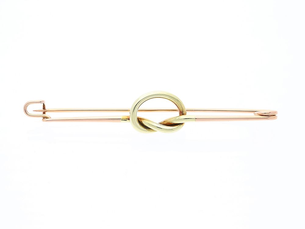 vintage Cartier Brooch 585 Rose gold Yellow gold 14 kt. Product Description: 
Marke: Cartier 