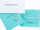 Tiffany & Co. Ring 0,56 ct. Diamonds, Sapphires 750 Gold, original invoice and fabric bag. Produc Image - 4