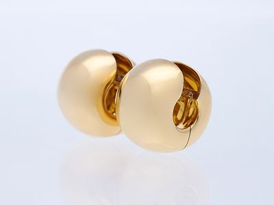 Schubart Earrings 750 Yellow gold 18 kt. Product Description: 
Marke: Schubart 
Material: 