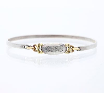 Cartier Bracelet 750 Yellow gold 18 kt., 925 Silver. Product Description: 
Brand: Cartier 