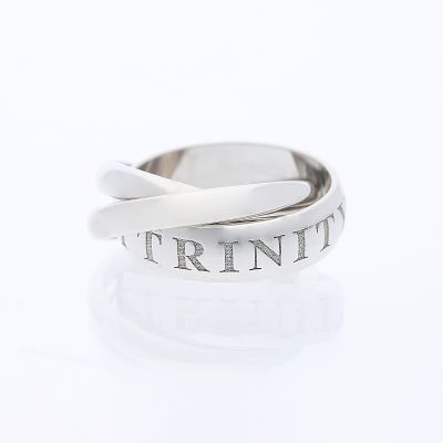 Cartier Trinity Amouret Ring 750 White gold 18 kt. Product Description: 
Brand: Cartier Trinity 