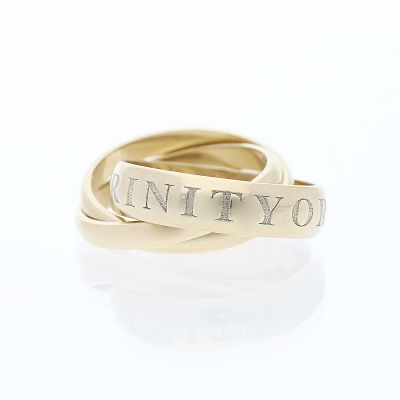 Cartier Trinity Amouret Ring 750 White gold 18 kt. Product Description: 
Brand: Cartier Trinity 