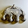 A Very Rare Southern-Type Gray Terracotta Oil Lamp for 4 Flames. 1st - 2nd century CE. 10.7 Image - 3