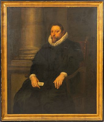 Peter Paul Rubens (1577-1640)-studio or workshop, portrait of Peter Pecquius (1562-1625) 