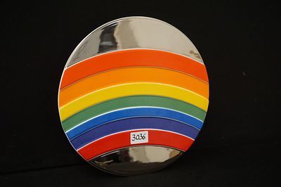 OTTO PIENE voor ROSENTHAL. OTTO PIENE for ROSENTHAL - bowl on base in porcelain - 1973 edition -