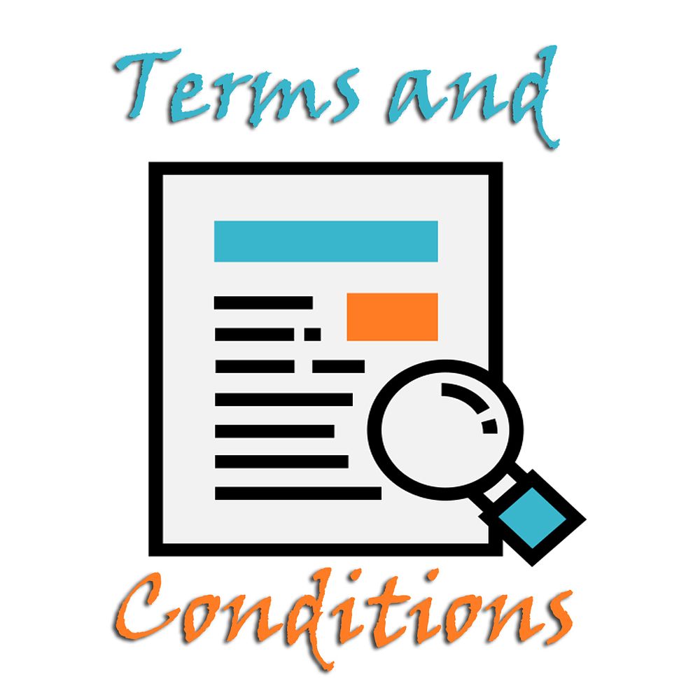 Terms and Conditions. See Terms and Conditions for a full detailed list