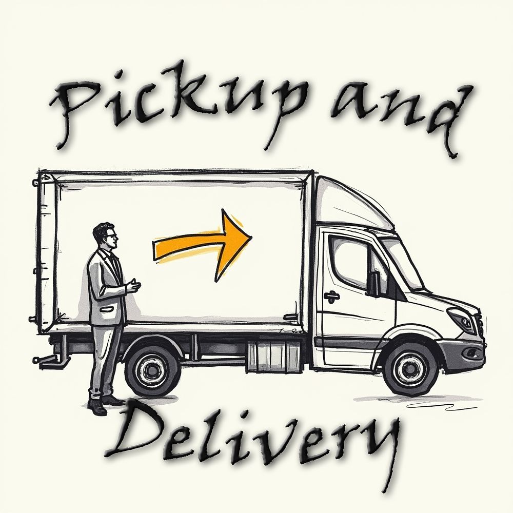Pickup and Delivery. Picking Up your Items: You are solely responsible for the safe removal of 