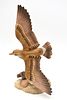 HOMCO Masterpiece Porcelain 1986 Sandpiper Bird Figurine. A single brown, beige, and white Image - 1