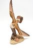 HOMCO Masterpiece Porcelain 1986 Sandpiper Bird Figurine. A single brown, beige, and white Image - 2