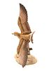 HOMCO Masterpiece Porcelain 1986 Sandpiper Bird Figurine. A single brown, beige, and white Image - 5