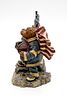 Boyds Bears Our American Hero Firefighter 9/11 Commemorative Figurine. A multi-colored resin Image - 1