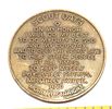 Two Bronze-Toned Boy Scout and Peace Medallions. Two bronze-toned medallions, each approximately Image - 2