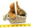 Boyd's Bears & Friends 'Percy' Teddy Bear in Basket. One small brown Boyd's Bears &amp; Friends Image - 3