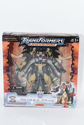Transformers Universe Ultra Class Nemesis Prime Action Figure, Robots in Disguise (2004). A 