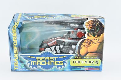 Transformers Beast Machines Evil Vehicon Tankor Tank Action Figure, 1999, Hasbro. A Transformers 