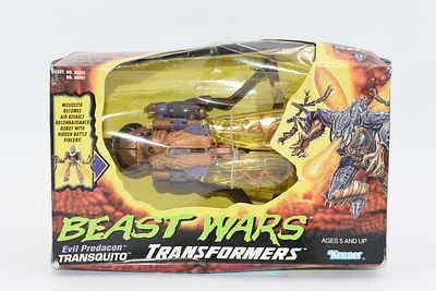 Transformers Beast Wars Evil Predacon Transquito Action Figure, Kenner, 1997. A Transformers 