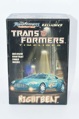 Hasbro Transformers Timelines 2008 Collectors' Club Exclusive Nightbeat. A Hasbro Transformers 