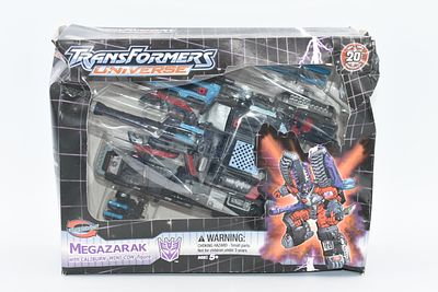 Transformers Universe OTFCC 2004 Megazarak with Caliburn Mini-Con Figure, Factory Sealed. A 