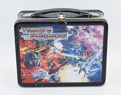 Funko Pop! Transformers VS GI Joe Collector's Edition Tin Lunch Box with Thermos. A Funko Pop! 