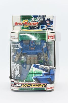 Takara Transformers Robot Masters RM-24 Reverse Convoy Action Figure, 2004. A Takara 