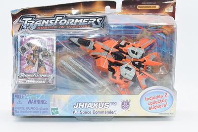 Transformers Robots In Disguise Jhiaxus Air Space Commander Action Figure, Hasbro, 2003, KB 