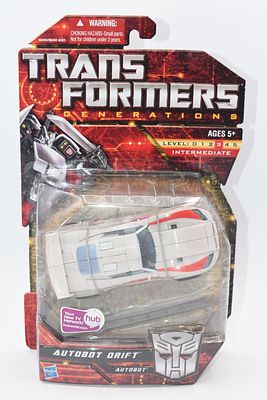 Transformers Generations Autobot Drift Deluxe Class Action Figure. A Transformers Generations 