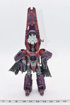 Transformers Cybertron Starscream Custom Painted Action Figure. A Transformers Cybertron 
