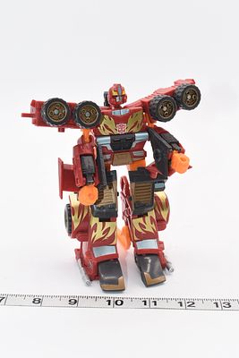 Hasbro Transformers Energon Rodimus Action Figure. A Hasbro Transformers Energon Rodimus 