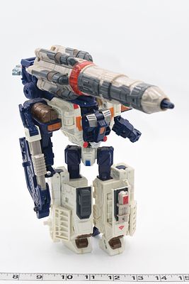 Hasbro Transformers Cybertron Ultra Class Defense Red Alert Action Figure. A Hasbro Transformers 