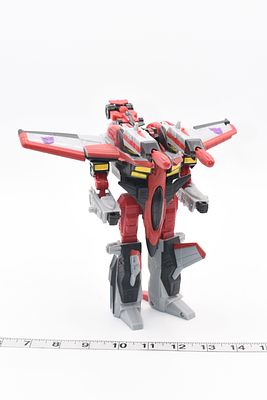 Hasbro Transformers Armada Max-Cons Starscream Action Figure, circa 2002. A Hasbro Transformers 