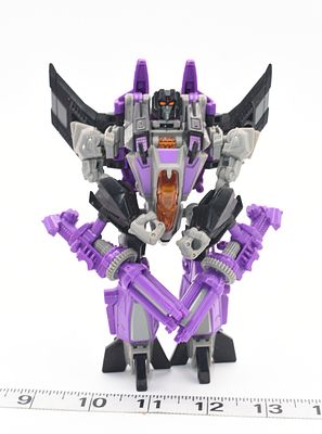 Transformers Generations Deluxe Class Skywarp Action Figure, Fall of Cybertron / Thrilling 30. A 