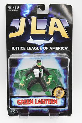 Kenner JLA Justice League Green Lantern 1998 Action Figure. A Kenner Green Lantern action figure 