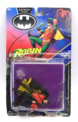 Kenner Batman Returns Robin Launching Grappling Hook Action Figure, 1991. A Kenner 'Batman 