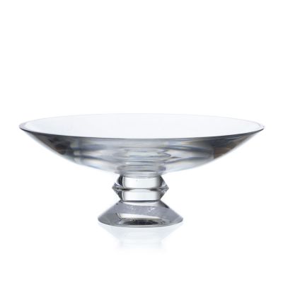 TA&Ccedil;A DE P&Eacute;. Francesa em cristal de Baccarat. Marcado. Dim.: 9,5 x 23 cm