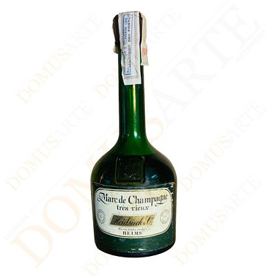 Marc de Champagne Reims. Heidsieck & C&deg; Marc De Champagne Tres VieuxEngarrafado 1980s - 