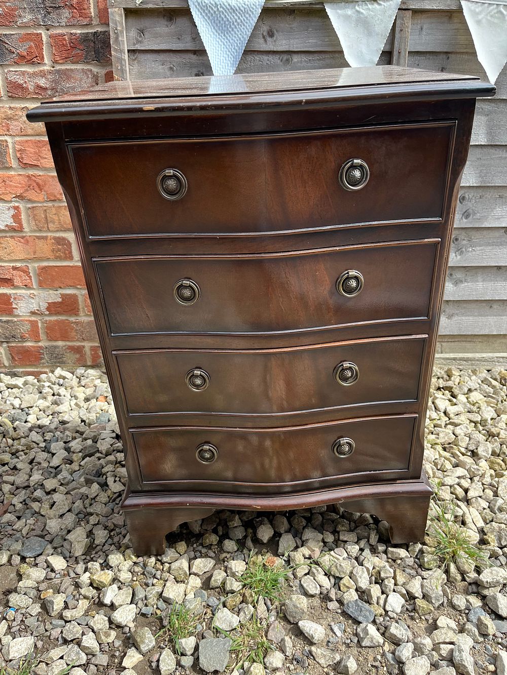 Lot 9: Vintage Set Of Drawers. 29" H 14" D...