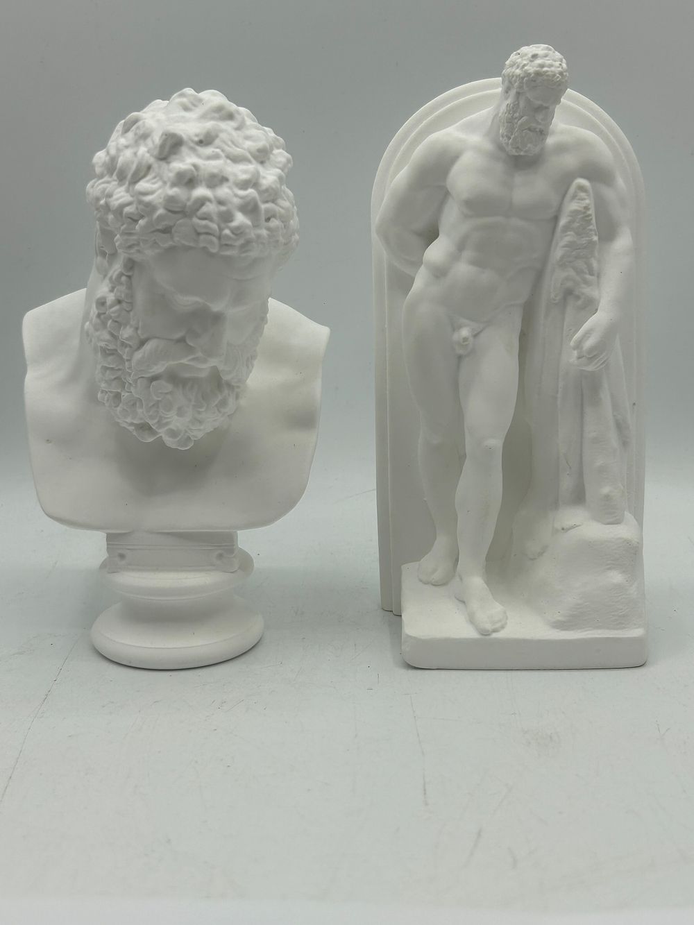 Lot 52: Two Modern Decorative Figures Tallest Standing 7".