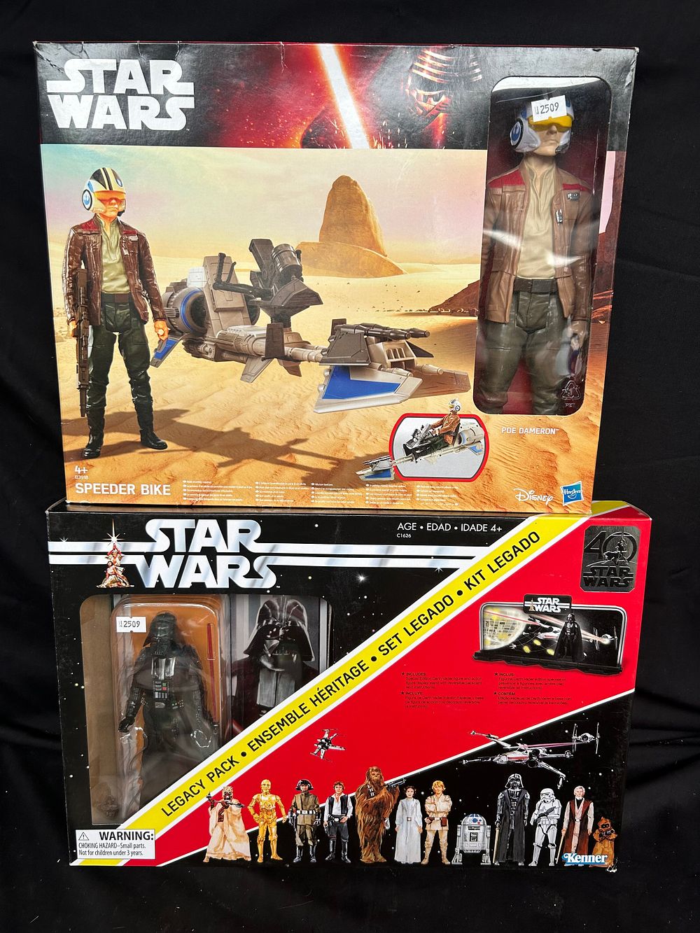 Lot 65: Two New Boxed Star Wars Toys Including Poe...