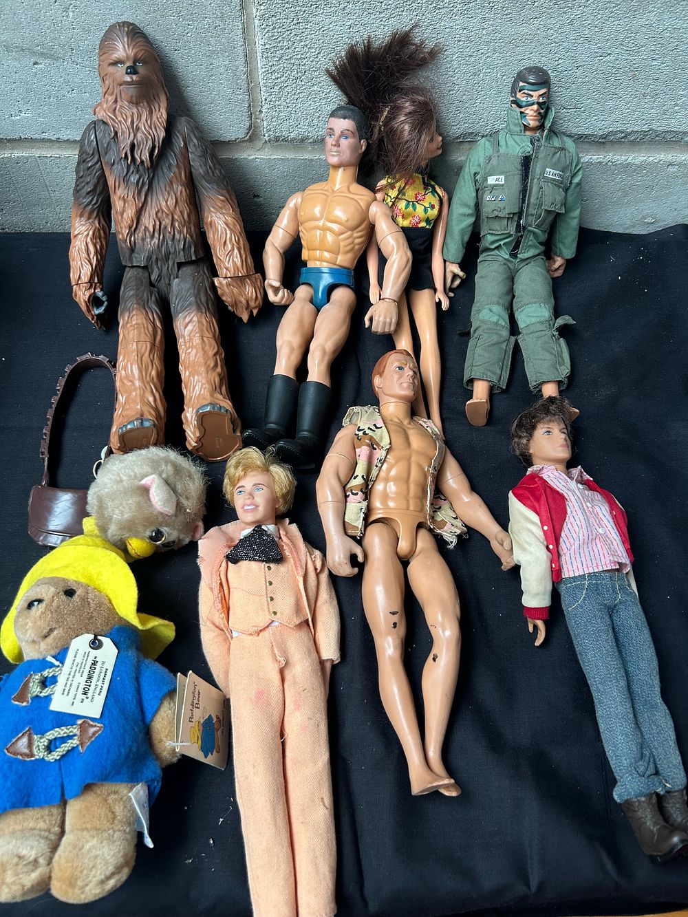 Lot 146: Vintage Barbie, Action Men , Paddinton Bear Etc.