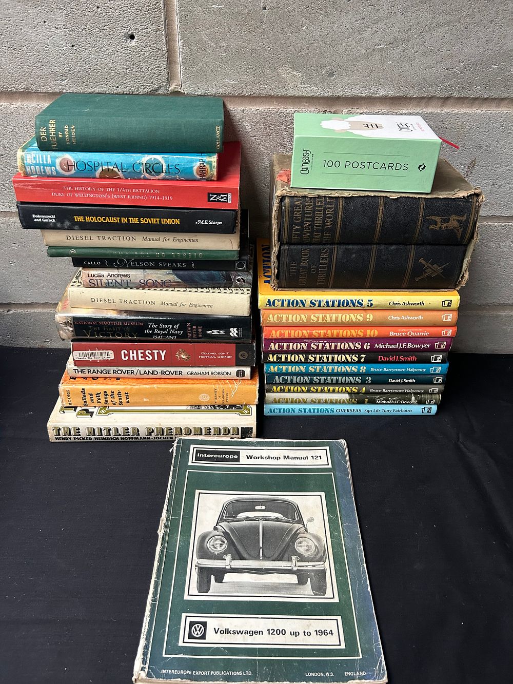 Lot 187: Various Vehicle And Military Books.