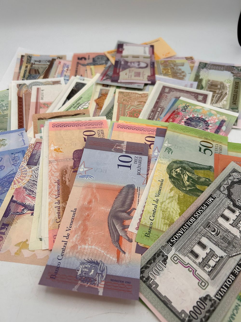 Lot 309: Large Collection Of Various Banknotes From Around The...