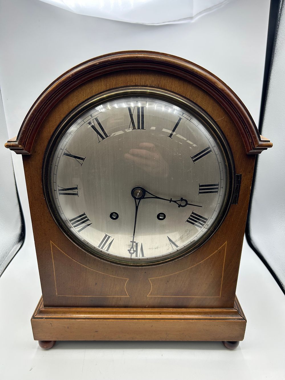 Lot 373: Beautiful Large Chiming Mantle Clock in Good Running...