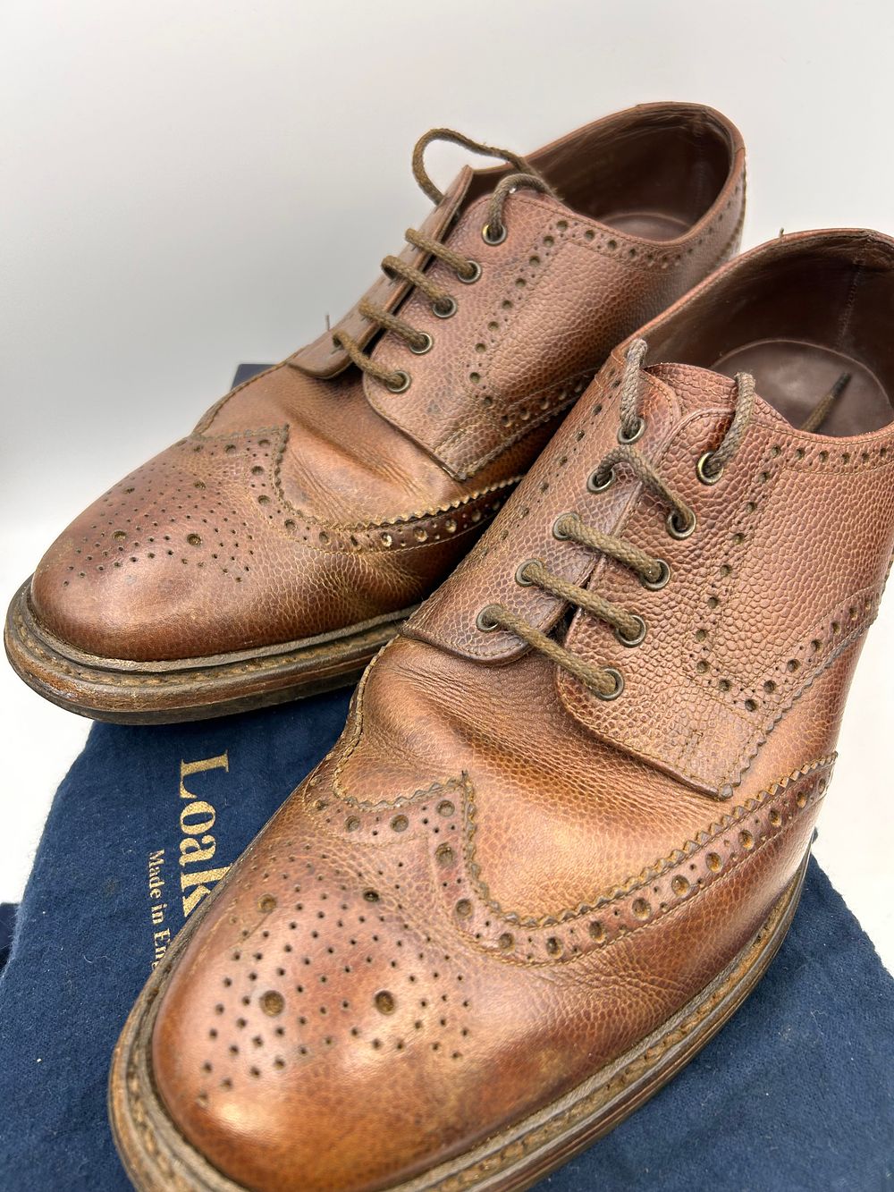 Lot 379: Gents Size 9.5 Loakes, 1880 Chester Style, With...