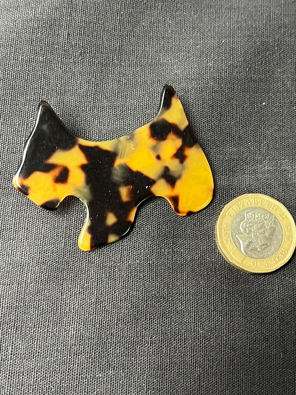 Lot 411: Agatha Paris Scottie Dog Brooch.
