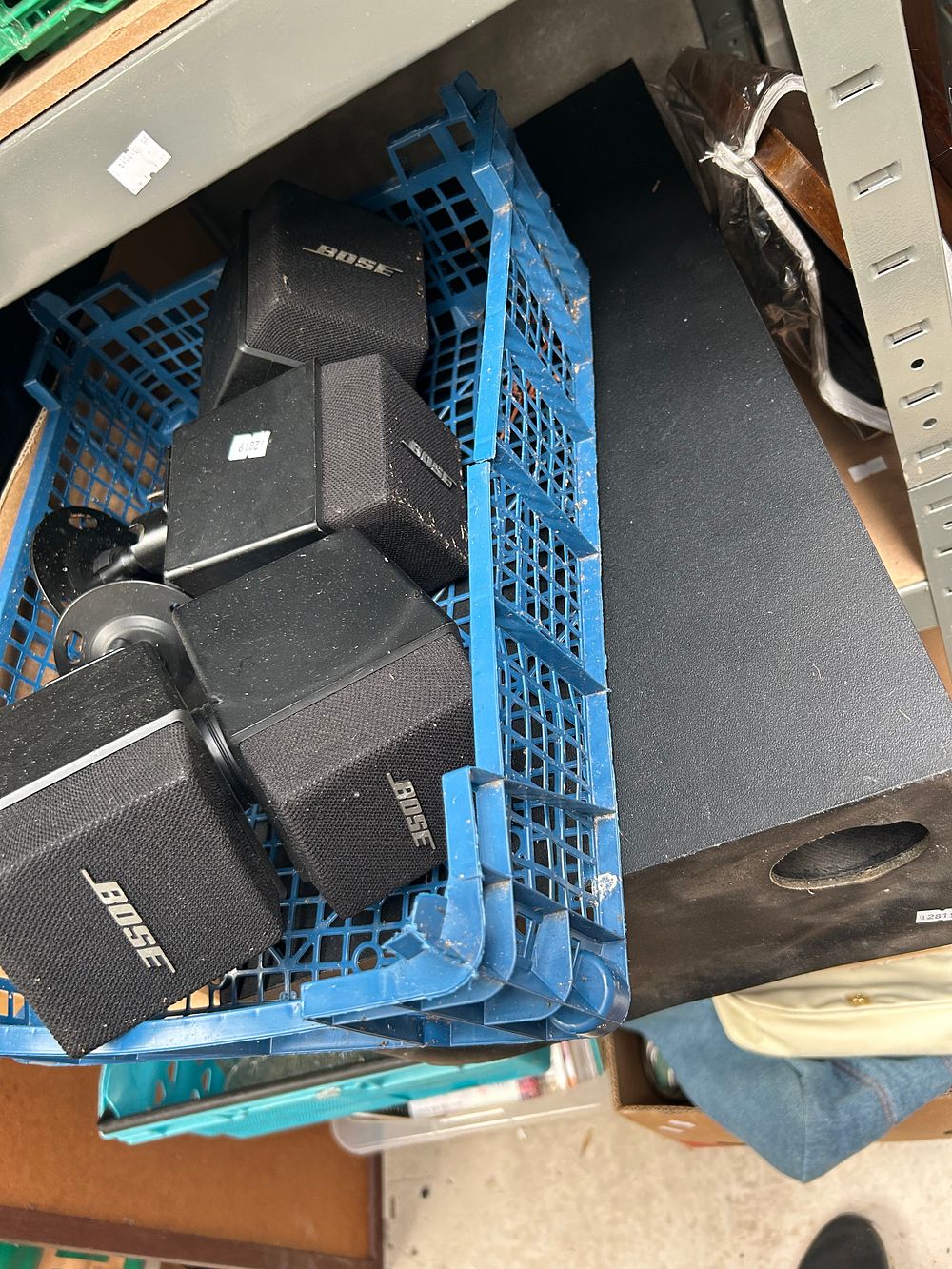 Lot 480: Bose Speakers And Sub Woofer