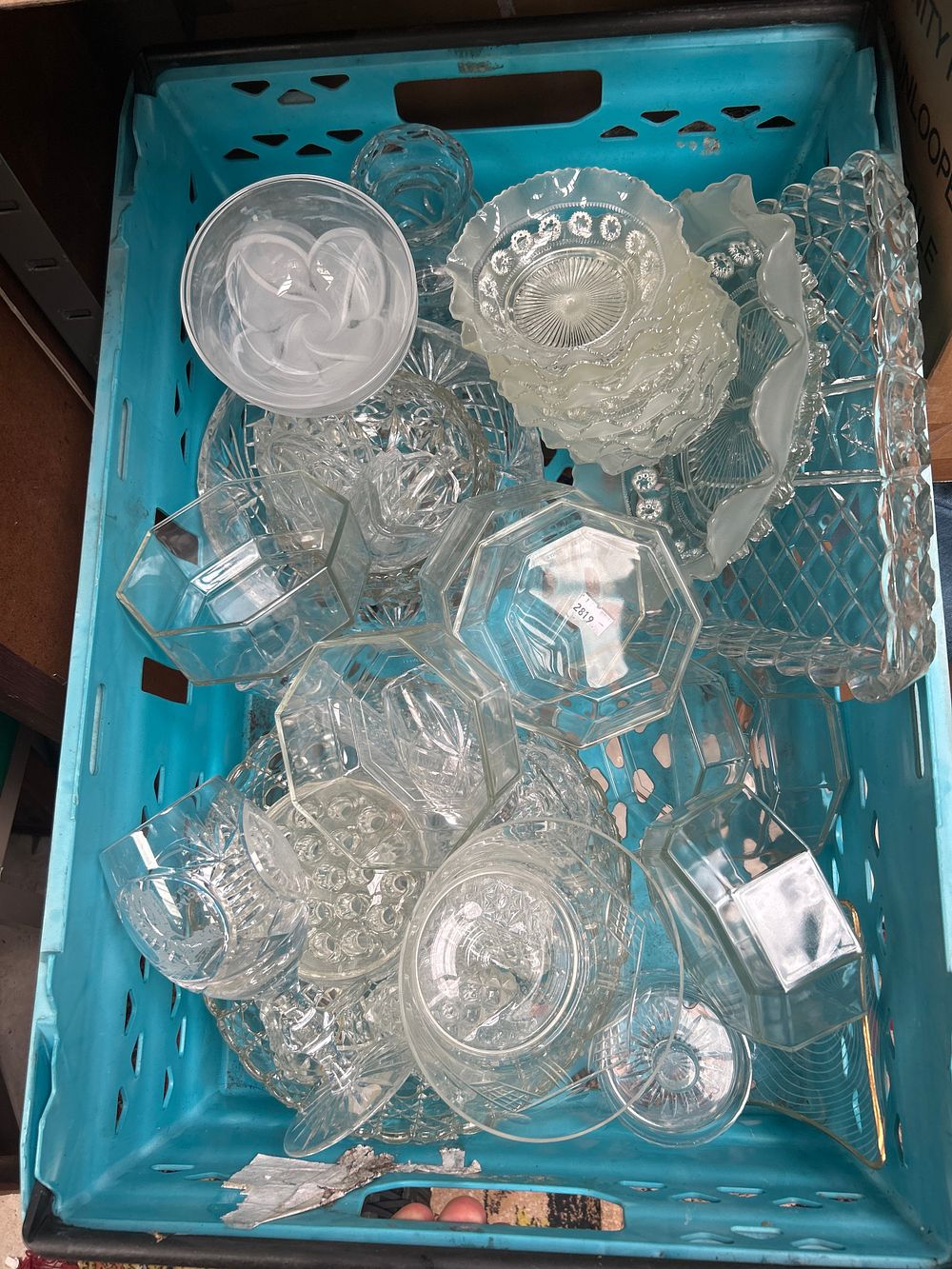 Lot 483: Large Variety Of Glassware And Crystal.